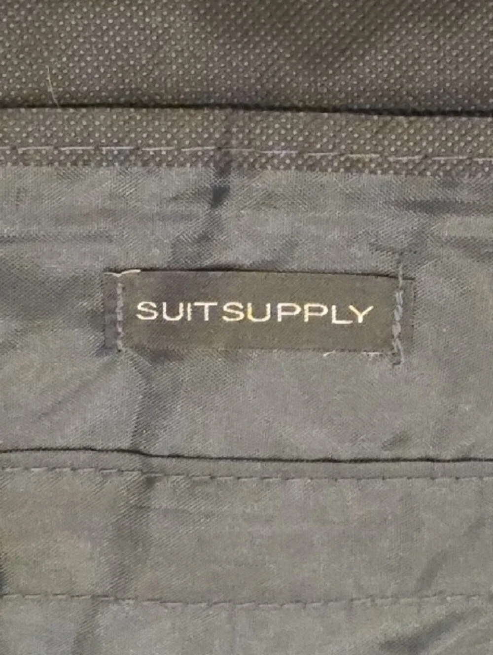 Suitsupply Navy Garment Bag
